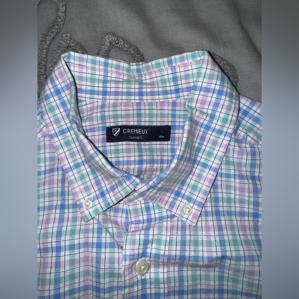 Men’s Short Sleeve Dress Shirt